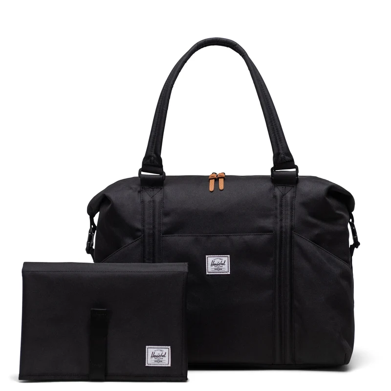 Herschel Strand Duffle Diaper Bag - Bolsa de pañales 43.5 cm (black)