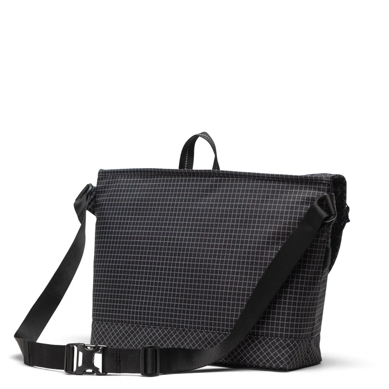 Herschel Cove Messenger - Bolso bandolera 16" 50 cm (grid-black)