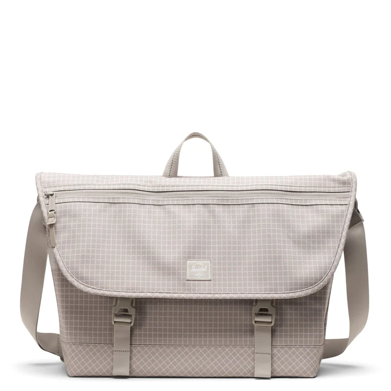 Herschel Cove Messenger - Bolso bandolera 16" 50 cm (grid-london fog)