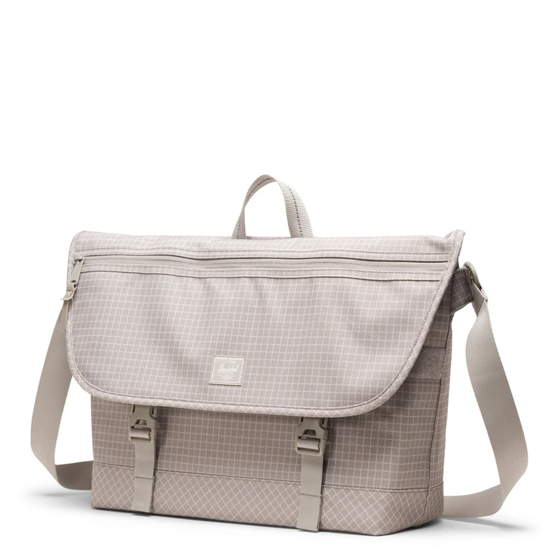 Herschel Cove Messenger - Bolso bandolera 16" 50 cm (grid-london fog)