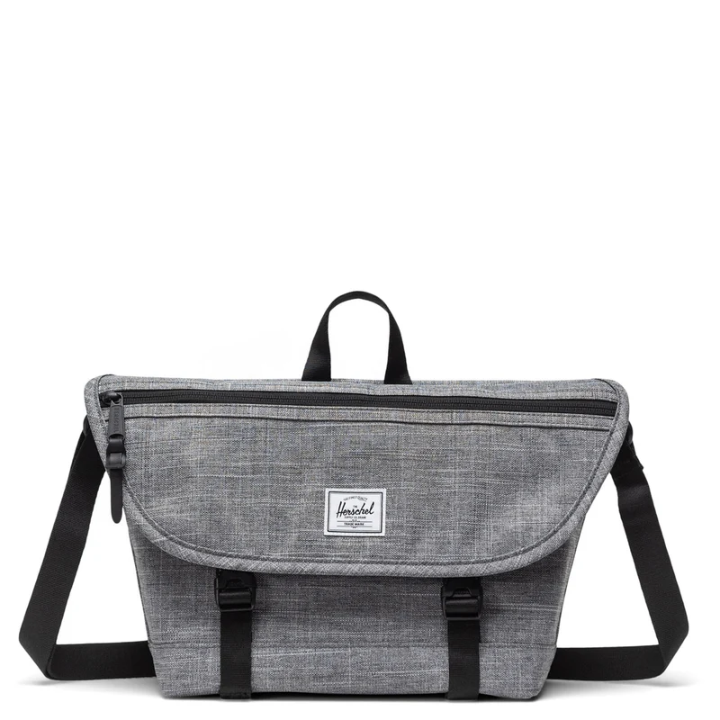 Herschel Cove Messenger - Bolso bandolera S 36 cm (raven crosshatch)