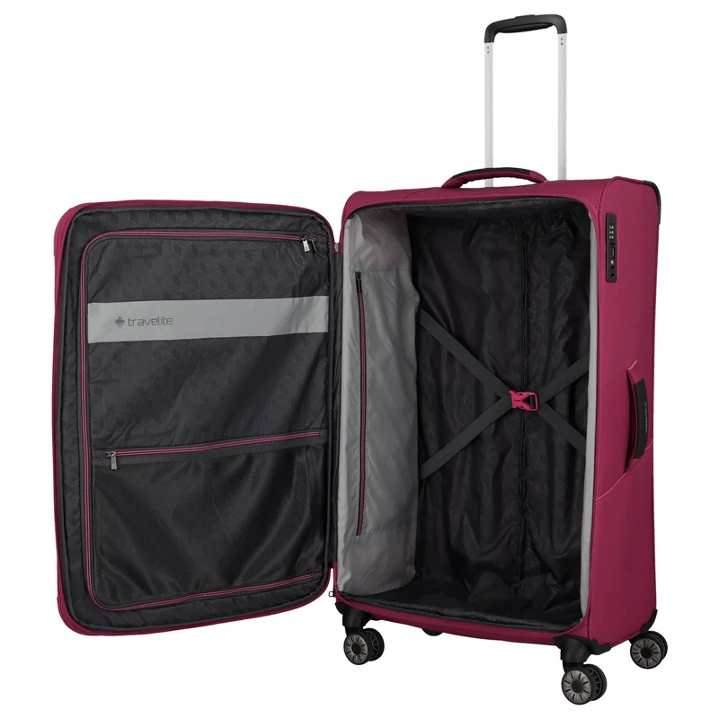 Travelite Skaii - Trolley de 4 ruedas L 78 cm expandible (abendrot)