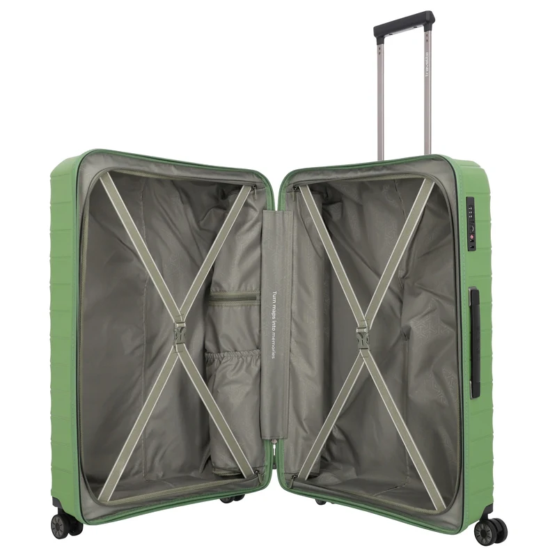 Travelite Mooby - Trolley con 4 ruedas L 77 cm (grün)