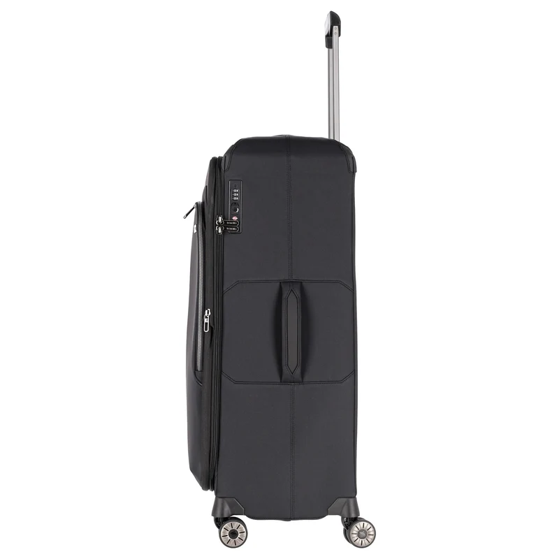 Travelite Priima - Trolley de 4 ruedas L 79 cm expandible (black)