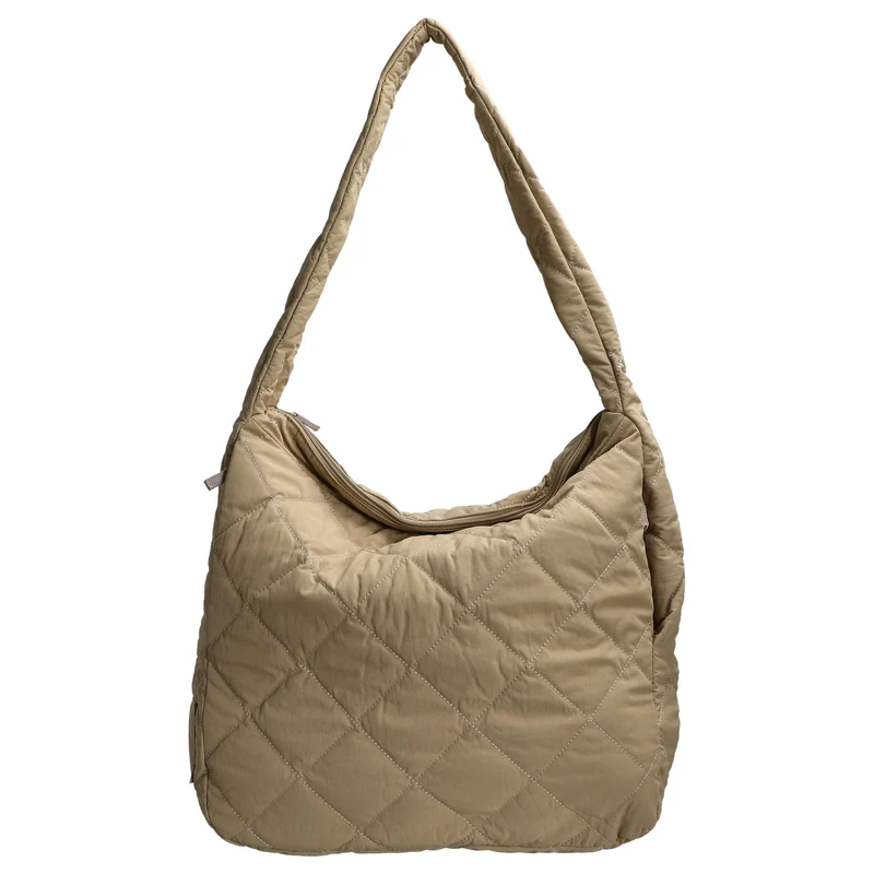 Seidenfelt Hetta Maxi Hobo - Bolso de hombro 42 cm (soft toffee)