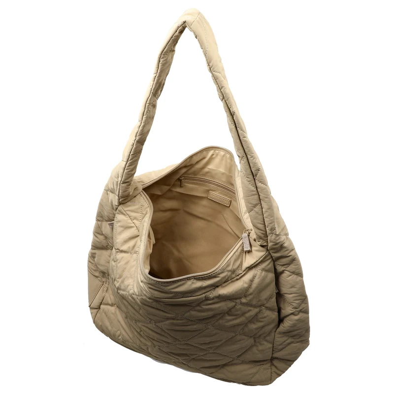Seidenfelt Hetta Maxi Hobo - Bolso de hombro 42 cm (soft toffee)