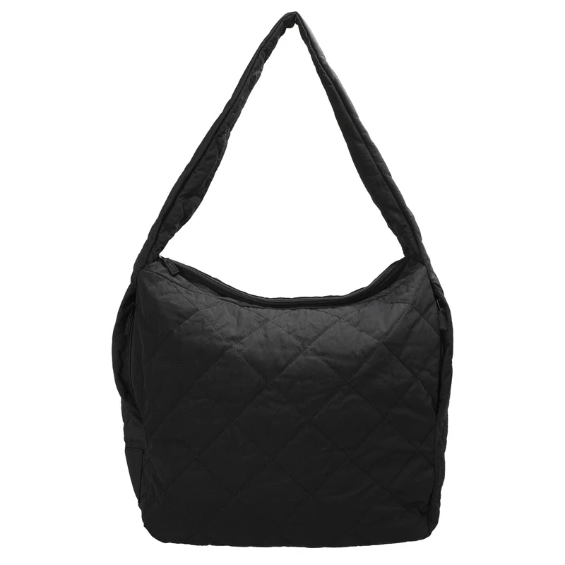 Seidenfelt Hetta Maxi Hobo - Bolso de hombro 42 cm (black)
