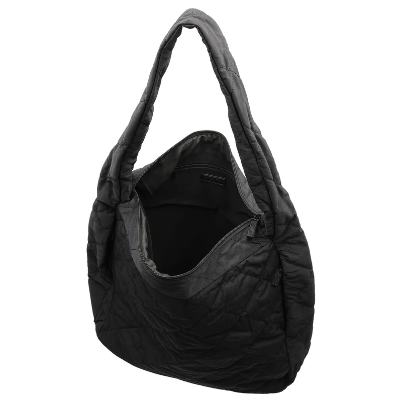 Seidenfelt Hetta Maxi Hobo - Bolso de hombro 42 cm (black)