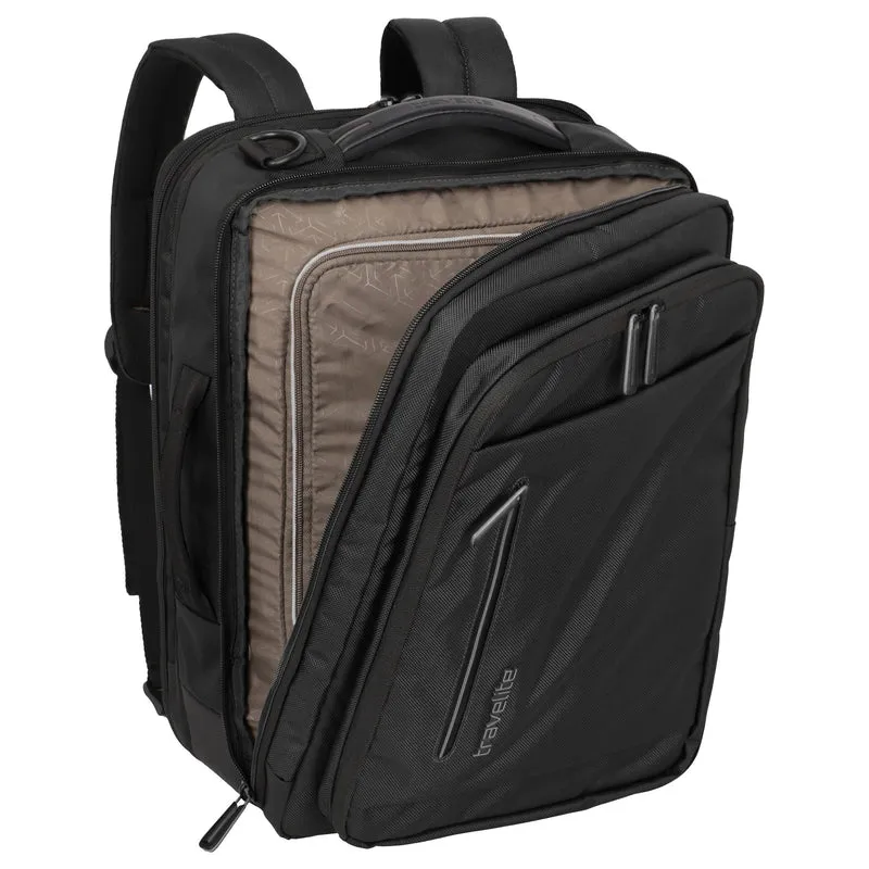 Travelite Crosslite - Bolsa de cabina/Mochila 43 cm (black)