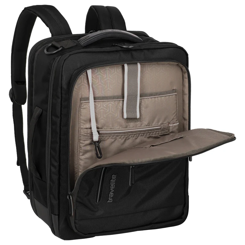 Travelite Crosslite - Bolsa de cabina/Mochila 43 cm (black)