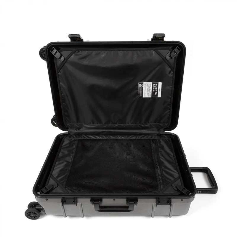 Eastpak selection Resist'r Case - Trolley de 4 ruedas L 78 cm (brushed metal)