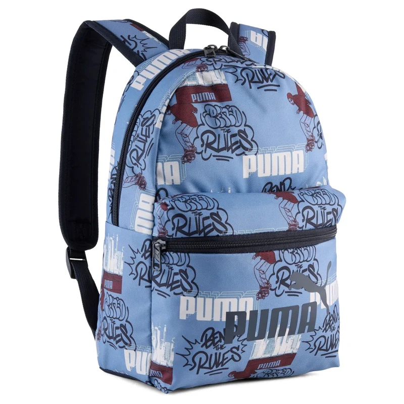 Puma Phase AOP - Mochila Small 37 cm (cool blue-mid 90ies aop)