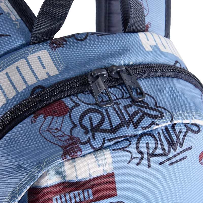 Puma Phase AOP - Mochila Small 37 cm (cool blue-mid 90ies aop)