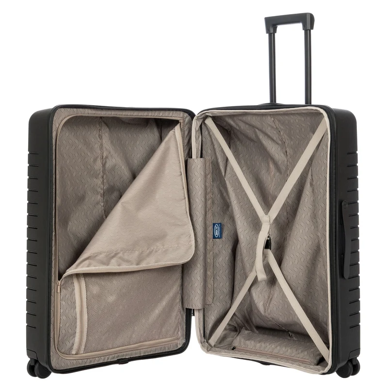 Brics BY Ulisse - Trolley de 4 ruedas L 79 cm expandible (black)