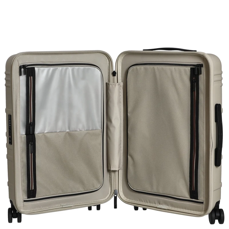 NINETYGO Modern - Trolley de cabina con 4 ruedas S 55 cm (weiß)
