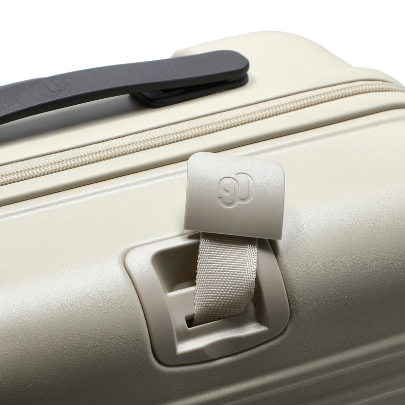 NINETYGO Modern - Trolley de cabina con 4 ruedas S 55 cm (weiß)