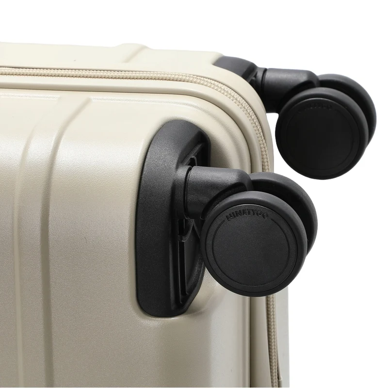 NINETYGO Modern - Trolley de cabina con 4 ruedas S 55 cm (weiß)
