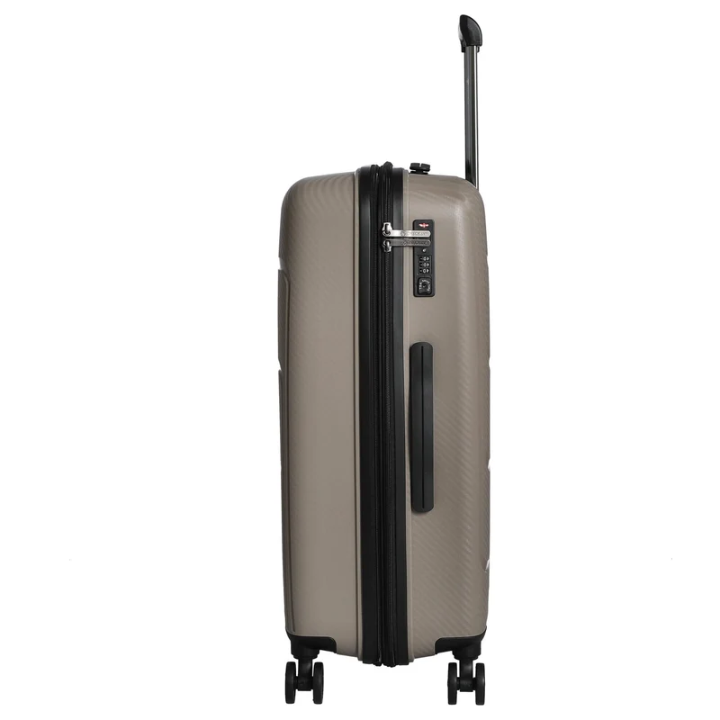 CHECK.IN St. Louis - Trolley de 4 ruedas 67 cm expandible (taupe)