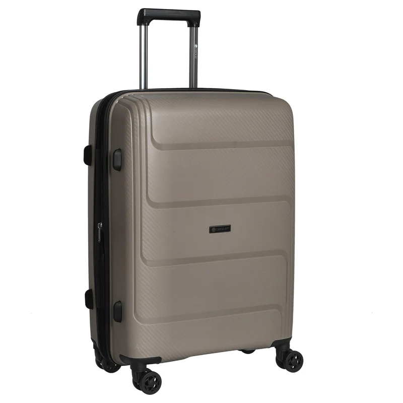 CHECK.IN St. Louis - Trolley de 4 ruedas 67 cm expandible (taupe)