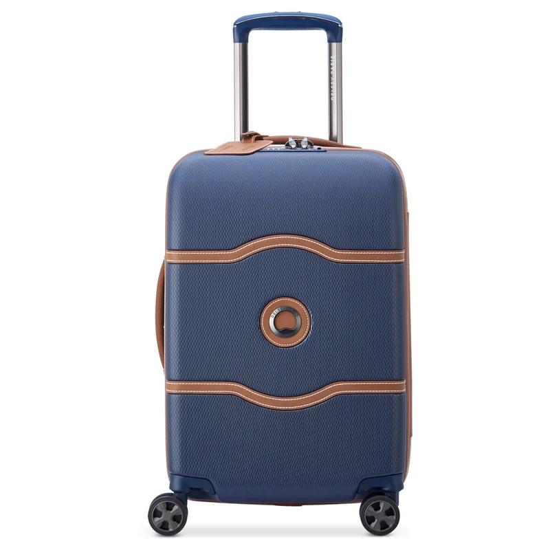 Delsey Paris Chatelet Air 2.0 - Trolley de cabina con 4 ruedas 55 cm (marineblau)