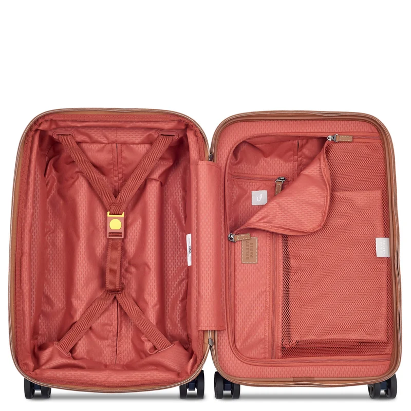 Delsey Paris Chatelet Air 2.0 - Trolley de cabina con 4 ruedas 55 cm (marineblau)