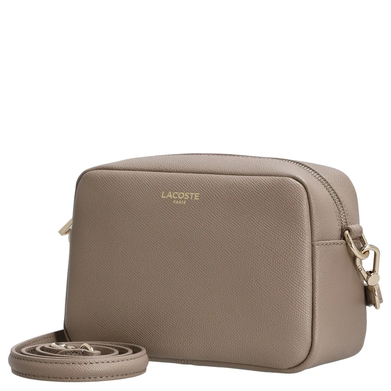 Lacoste Champs-Elysées - Bolso bandolera 20 cm (taupe)
