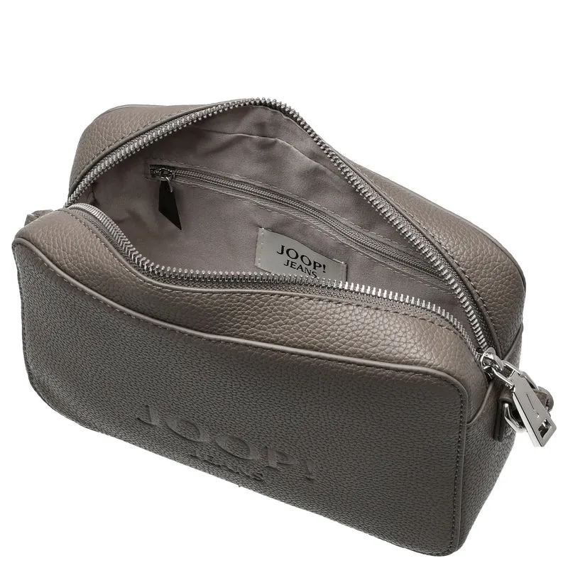 Joop Jeans Women Lettera 1.0 Cloe - Bolso de hombro 21.5 cm (grey)