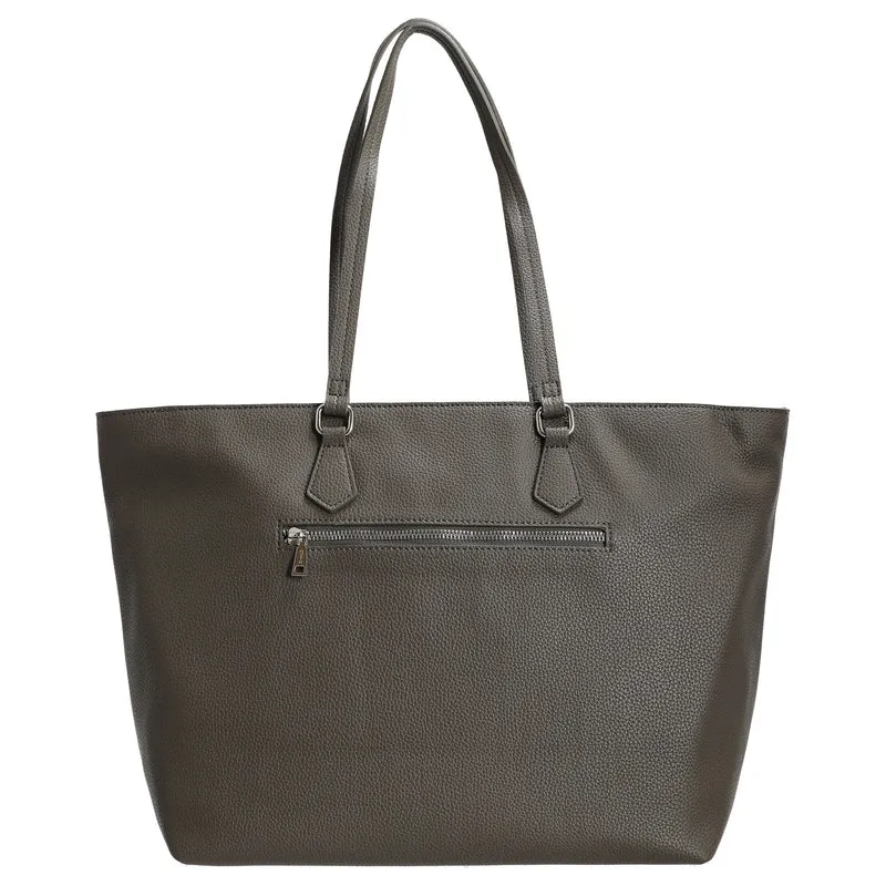 Joop Jeans Women Lettera 1.0 Lara - Bolso shopper 32 cm (grau)