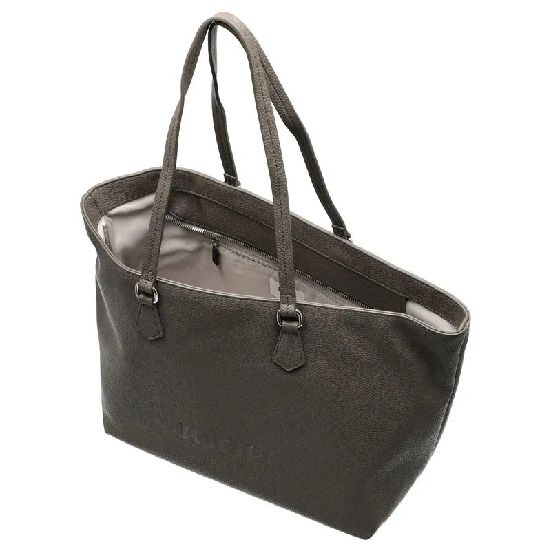 Joop Jeans Women Lettera 1.0 Lara - Bolso shopper 32 cm (grau)