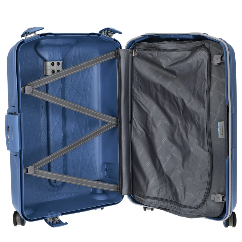 Roncato Light - Trolley con 4 ruedas M 68 cm (avio)