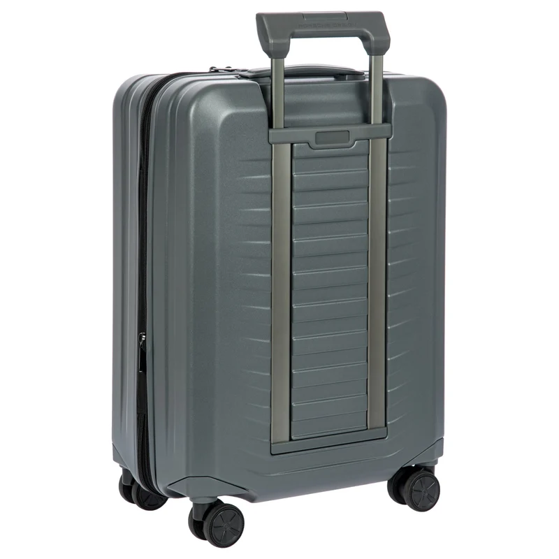Porsche Design Roadster Hardcase - Trolley de cabina con 4 ruedas y bolsillo frontal S 55 cm (grey matt)