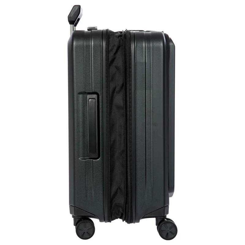 Porsche Design Roadster Hardcase - Trolley de cabina con 4 ruedas y bolsillo delantero S 55 cm (black matt)