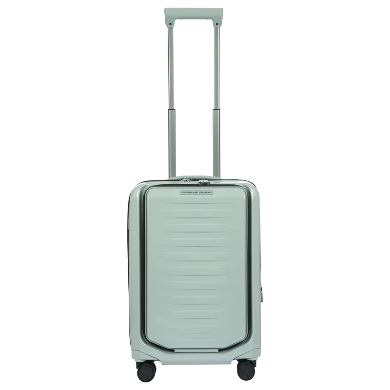 Porsche Design Roadster Hardcase - Trolley de cabina con 4 ruedas y bolsillo frontal S 55 cm (chalk shiny)