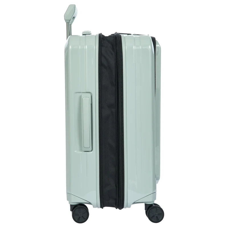 Porsche Design Roadster Hardcase - Trolley de cabina con 4 ruedas y bolsillo frontal S 55 cm (chalk shiny)