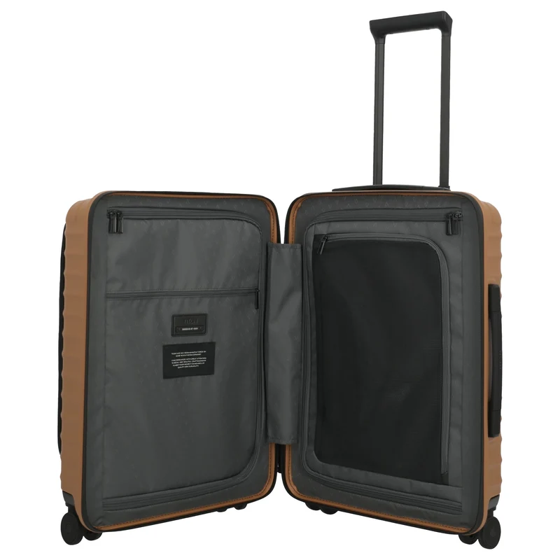 TITAN UPGRADE - Trolley de cabina con 4 ruedas S 55/23 cm mit Vortasche (canyon bronze)