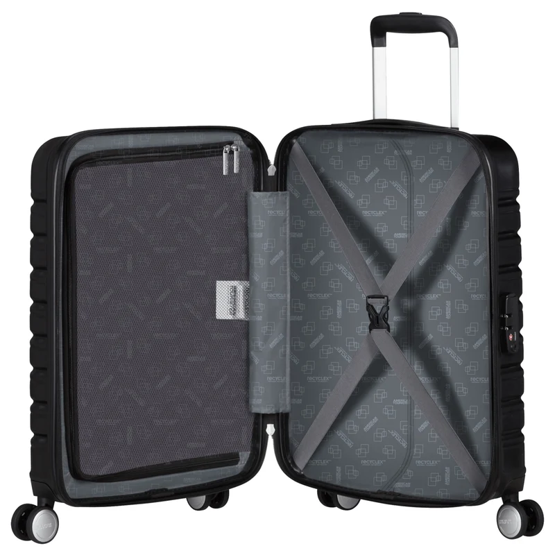 American Tourister Flashline - Trolley de cabina con 4 ruedas 55 cm (schwarz)