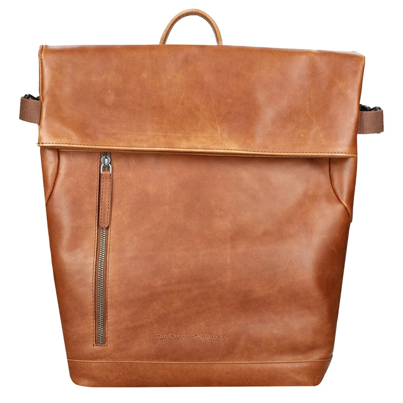 The Chesterfield Brand Mazara - Mochila 13" 39 cm (cognac)