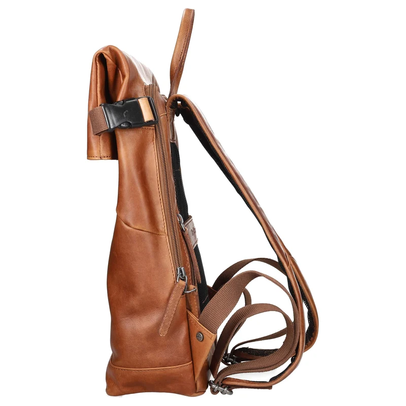 The Chesterfield Brand Mazara - Mochila 13" 39 cm (cognac)