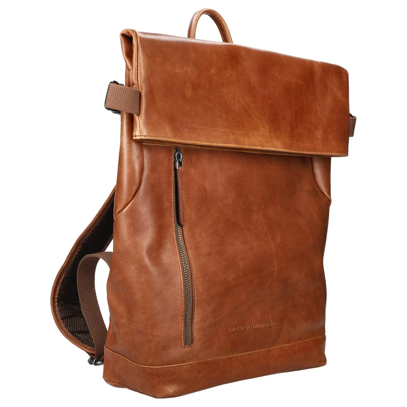 The Chesterfield Brand Mazara - Mochila 13" 39 cm (cognac)