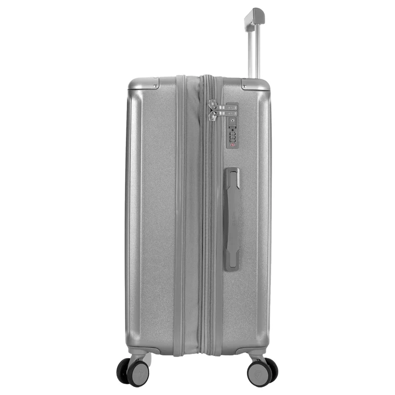 Heys Luxe - Trolley de 4 ruedas M 66 cm expandible (silver)