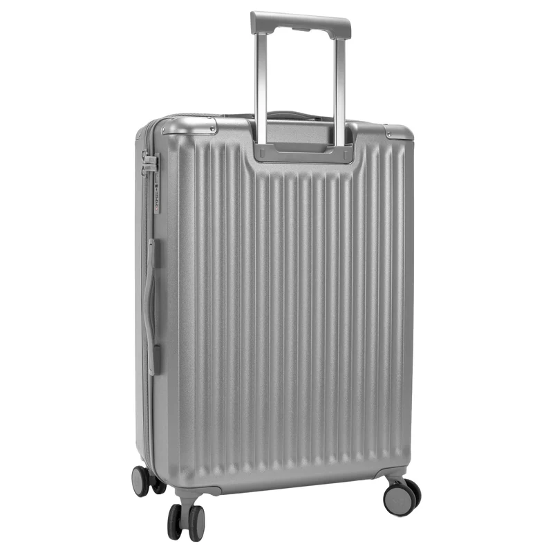 Heys Luxe - Trolley de 4 ruedas M 66 cm expandible (silver)