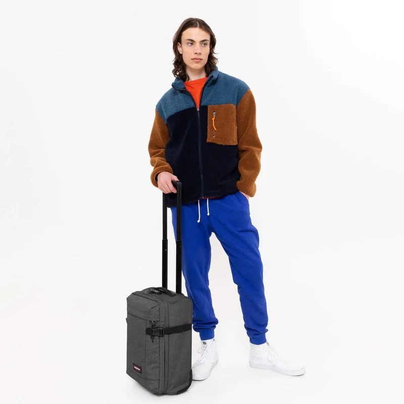 Eastpak Tranverz - Bolsa de viaje con ruedas 45 cm XXS (black denim)
