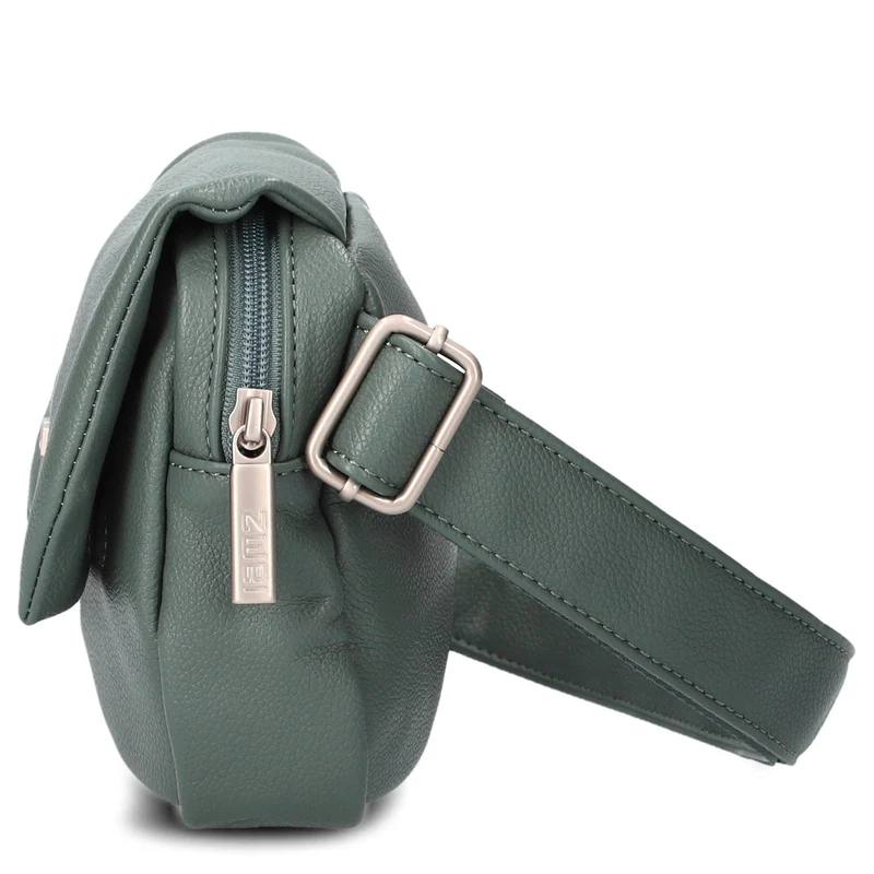 zwei Mademoiselle MH40 - Bolso bandolera/Cangurera 25 cm (eucalyptus)