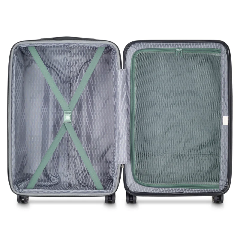Delsey Paris Air Armour - Trolley de 4 ruedas M 68 cm expandible (grün)