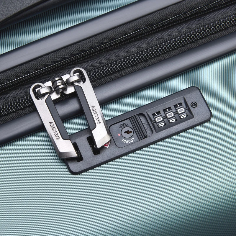 Delsey Paris Air Armour - Trolley de 4 ruedas M 68 cm expandible (grün)