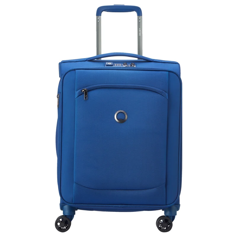 Delsey Paris Montmartre Air 2.0 - Trolley de cabina Slim Line S 55 cm (Farbe: blau)
