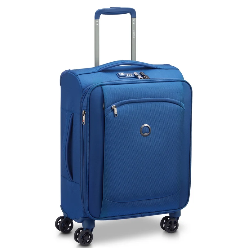 Delsey Paris Montmartre Air 2.0 - Trolley de cabina Slim Line S 55 cm (Farbe: blau)
