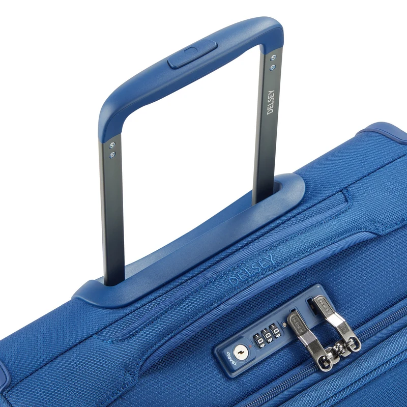 Delsey Paris Montmartre Air 2.0 - Trolley de cabina Slim Line S 55 cm (Farbe: blau)