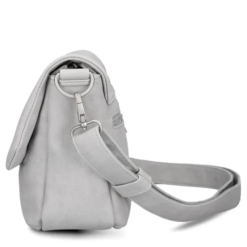 zwei Mademoiselle M60 - Bolso bandolera 33 cm (nubuk-ice)