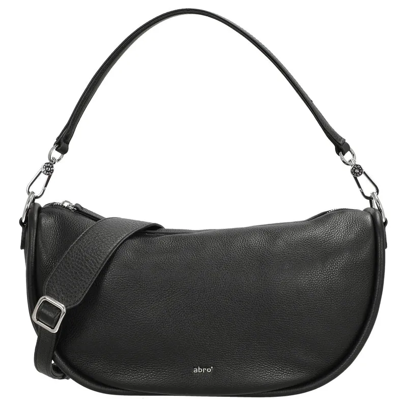 abro Willow Dalia - Bolso saco 36 cm (black/nickel)